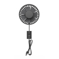 Hot sale usb mini 3 wind speed electric fan 360 rotation headrest portable air cooling car fan